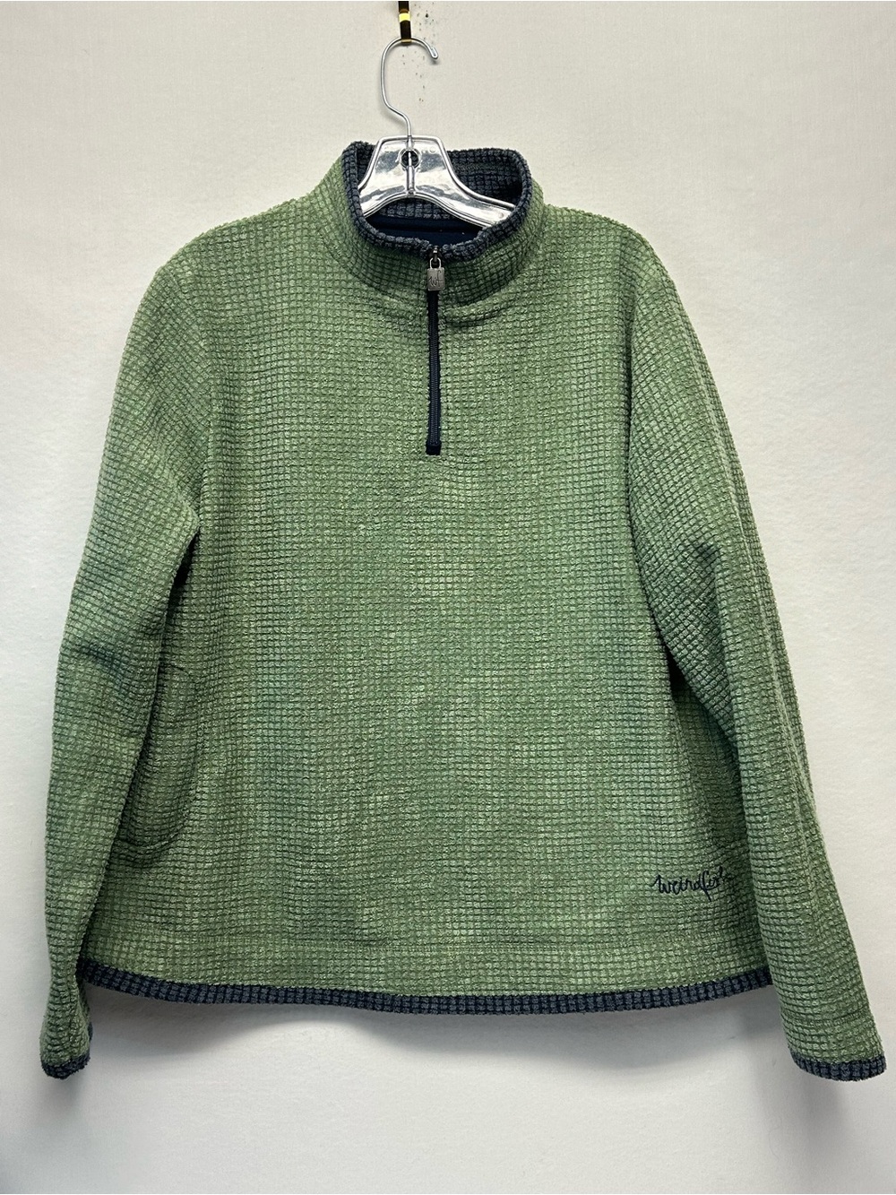 Green Quarter-Zip women’s Sweater